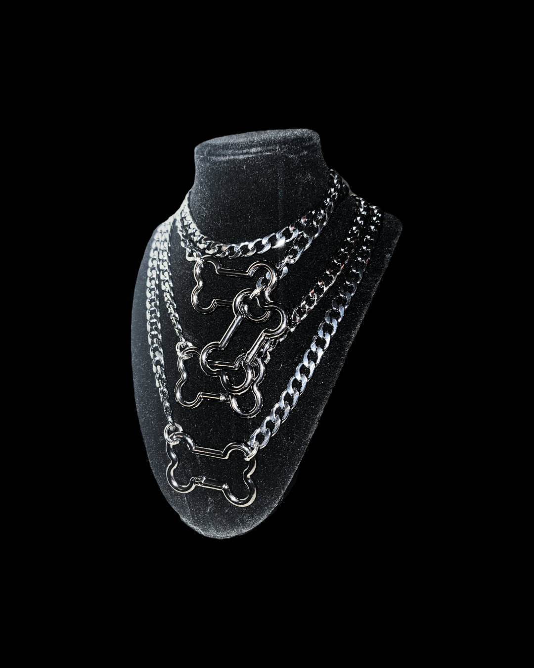 Bone Chain Choker