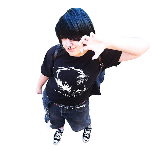 show your teeth - crop boxy tee